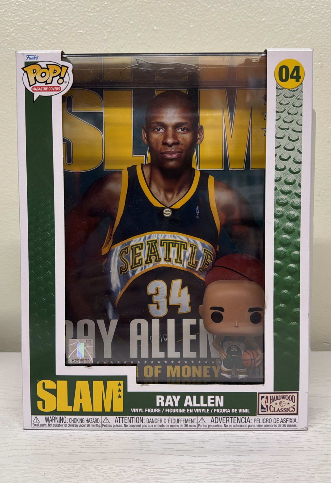 Funko POP! NBA Cover: SLAM - Ray Allen – A Legendary Collector's Item