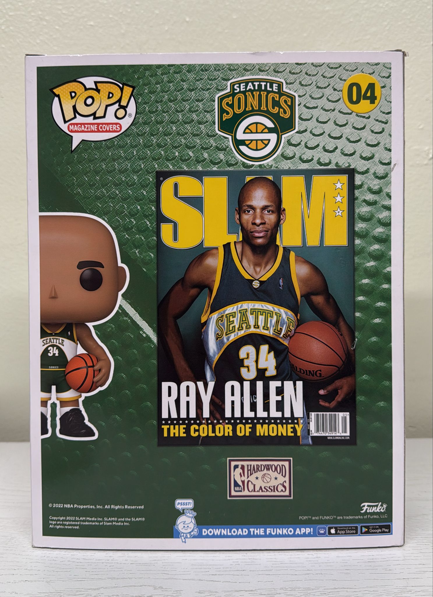 Funko POP! NBA Cover: SLAM - Ray Allen – A Legendary Collector's Item