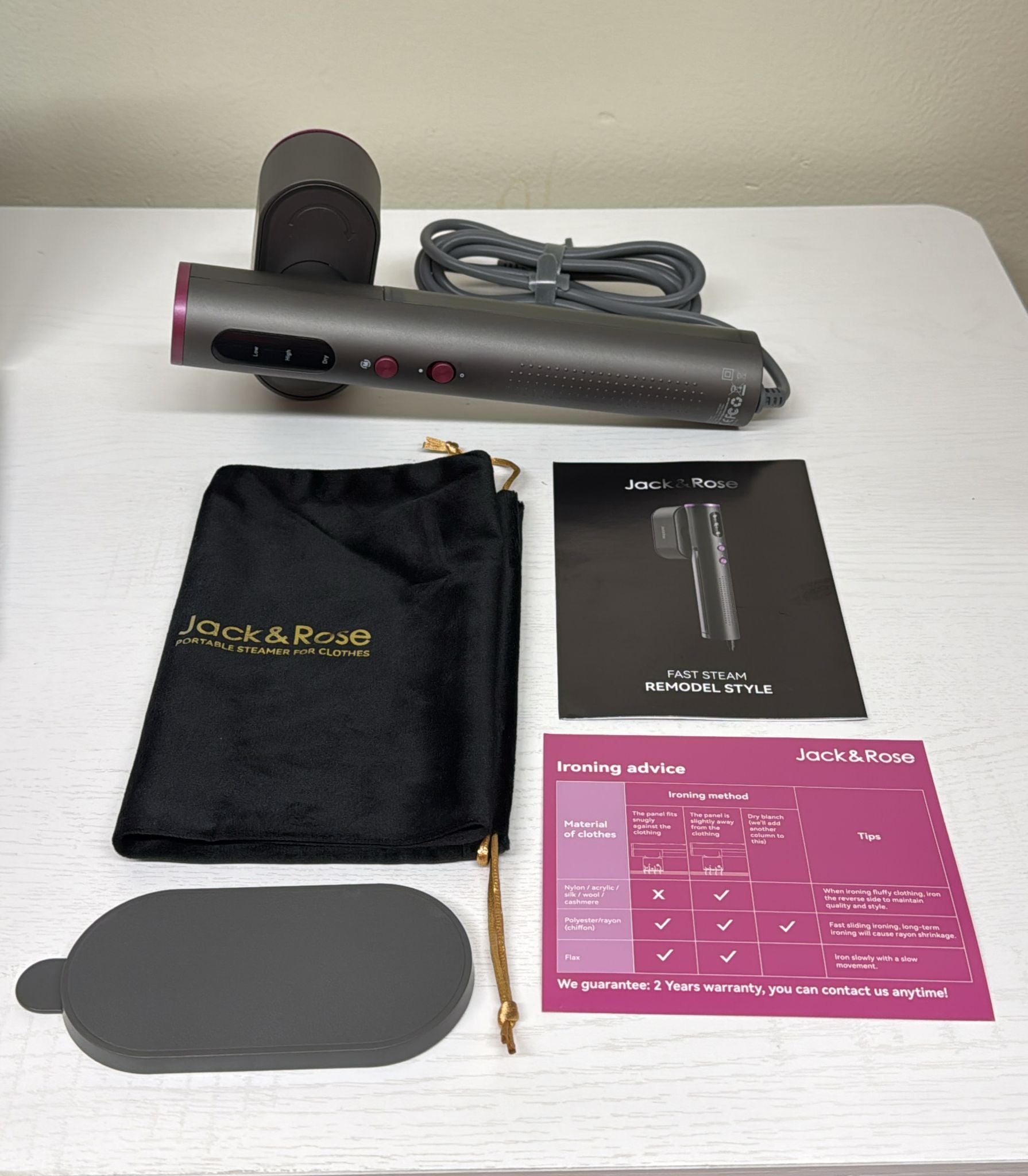 Jack &amp; Rose Travel Steamer for Clothes (Brand New)