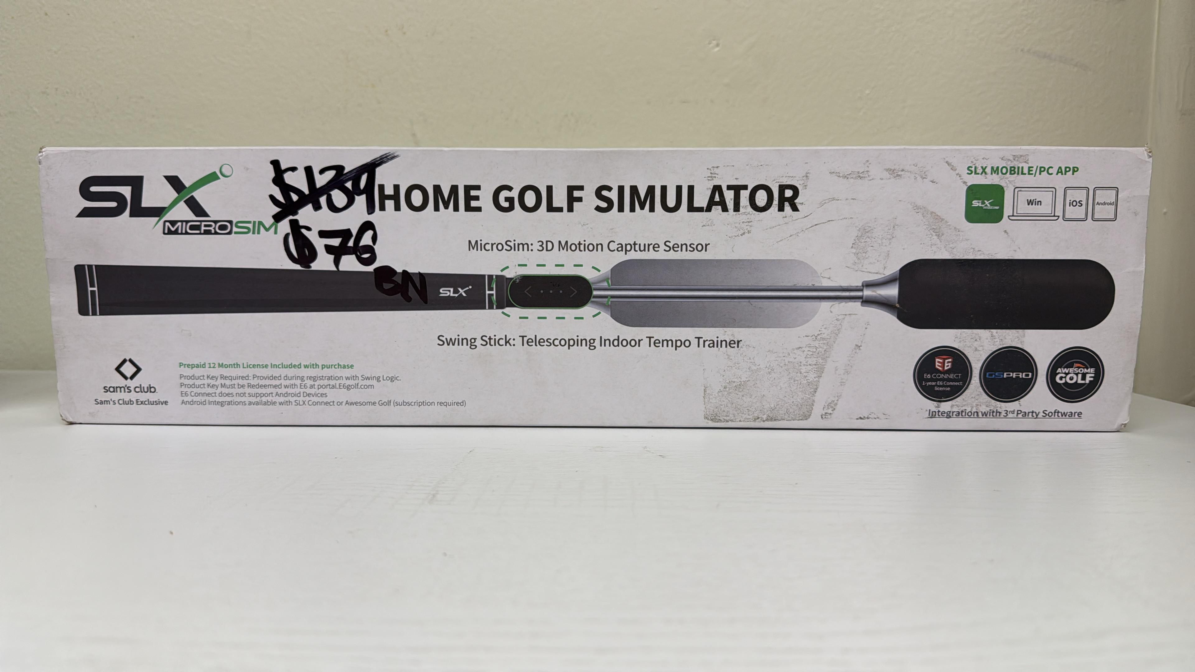 Home Golf Simulator by SwingLogic (Lightly Used)