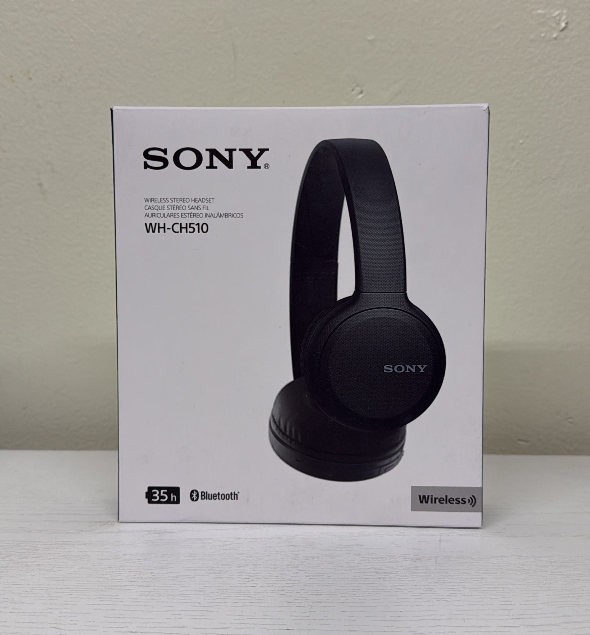 Sony WH-CH510 Wireless Bluetooth Headphones (Lightly used)