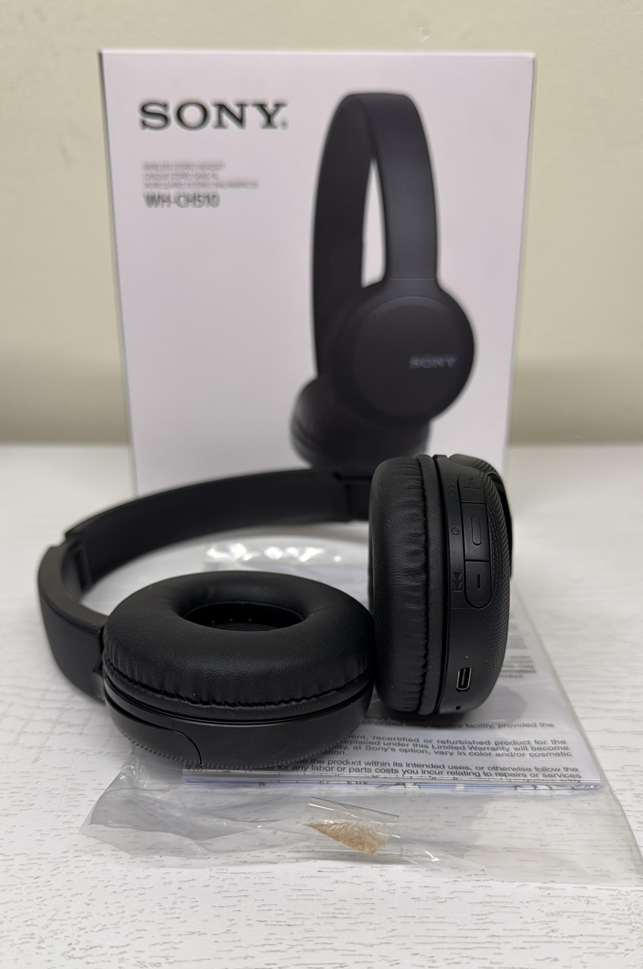 Sony WH-CH510 Wireless Bluetooth Headphones (Lightly used)