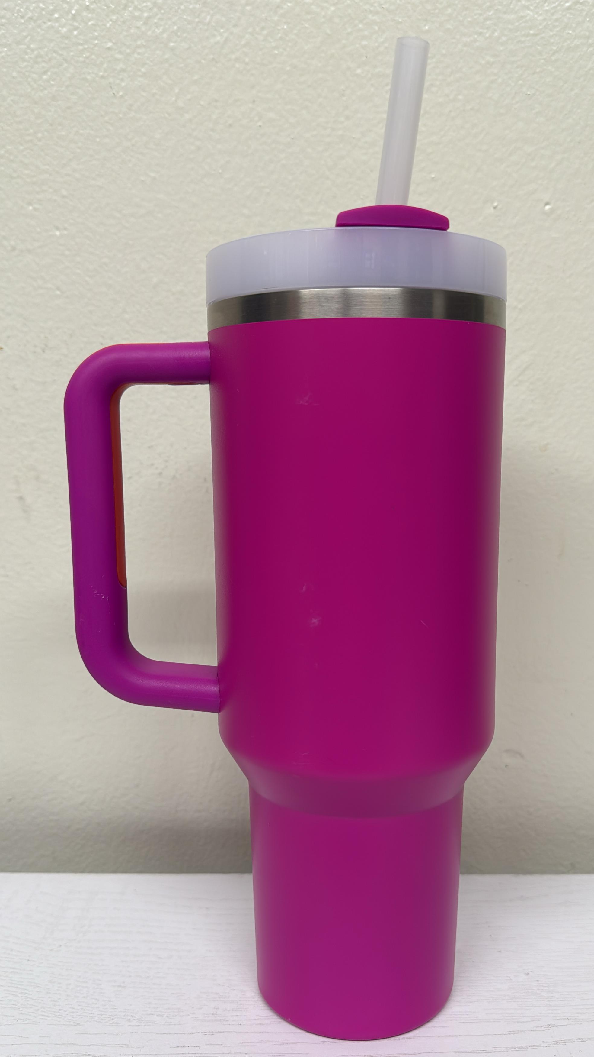 Stanley Quencher H2.0 FlowState Stainless Steel Vacuum Insulated Tumbler - Vivid Violet (Open box)