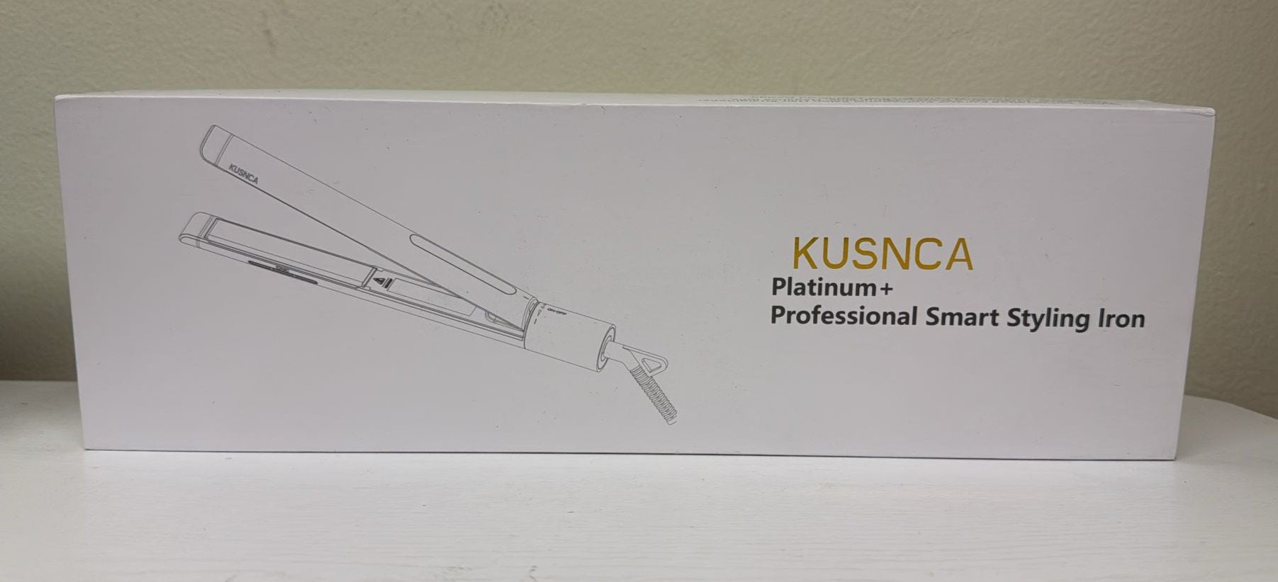 KUSNCA Professional Platinum+ Smart Styling Iron (Lightly Used)