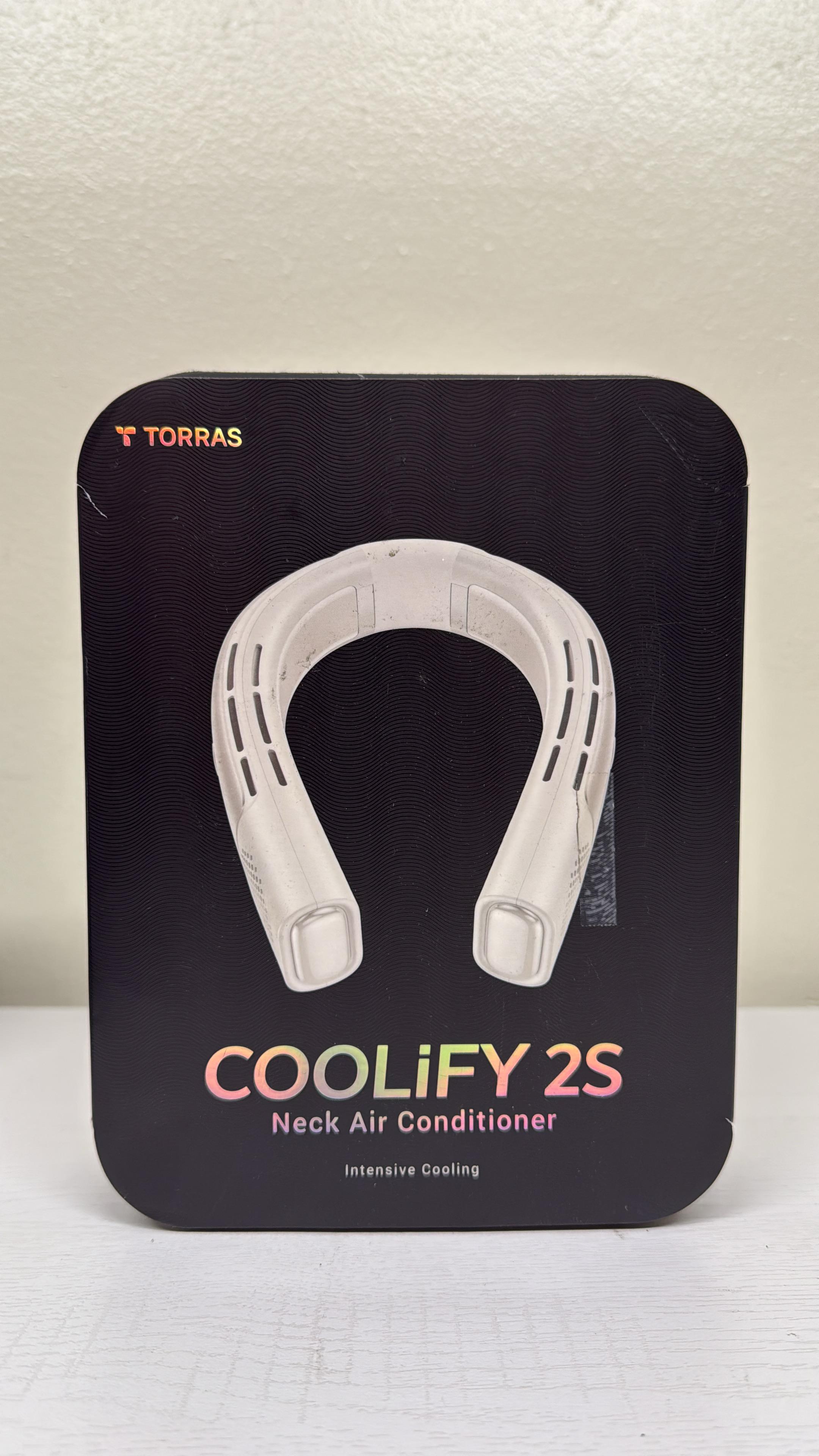 TORRAS COOLIFY 2S Neck Air Conditioner - Portable Personal Cooler (Open Box)