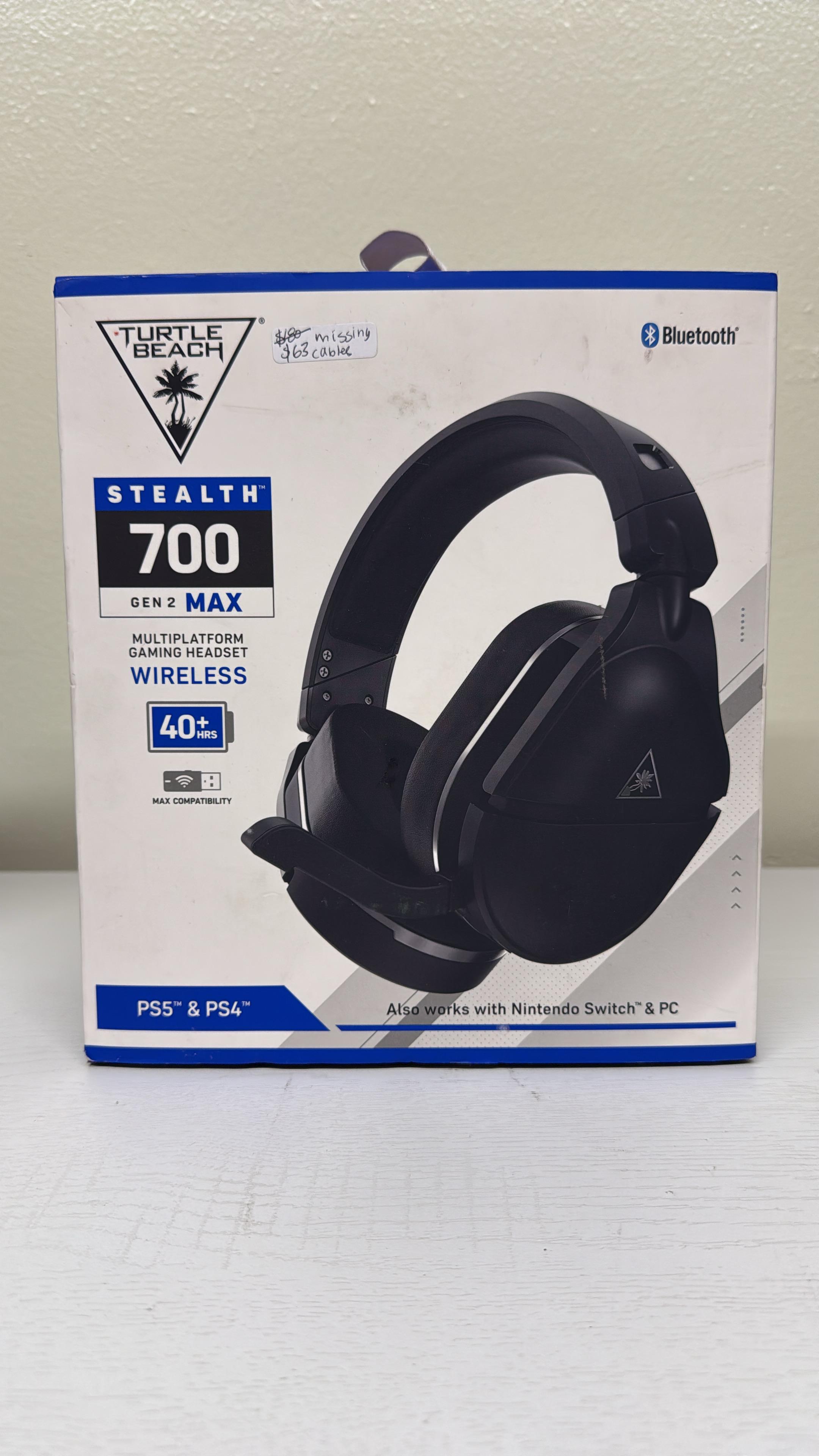 Turtle Beach Stealth 700 Gen 2 MAX - Multiplatform Wireless Gaming Headset (Open Box)