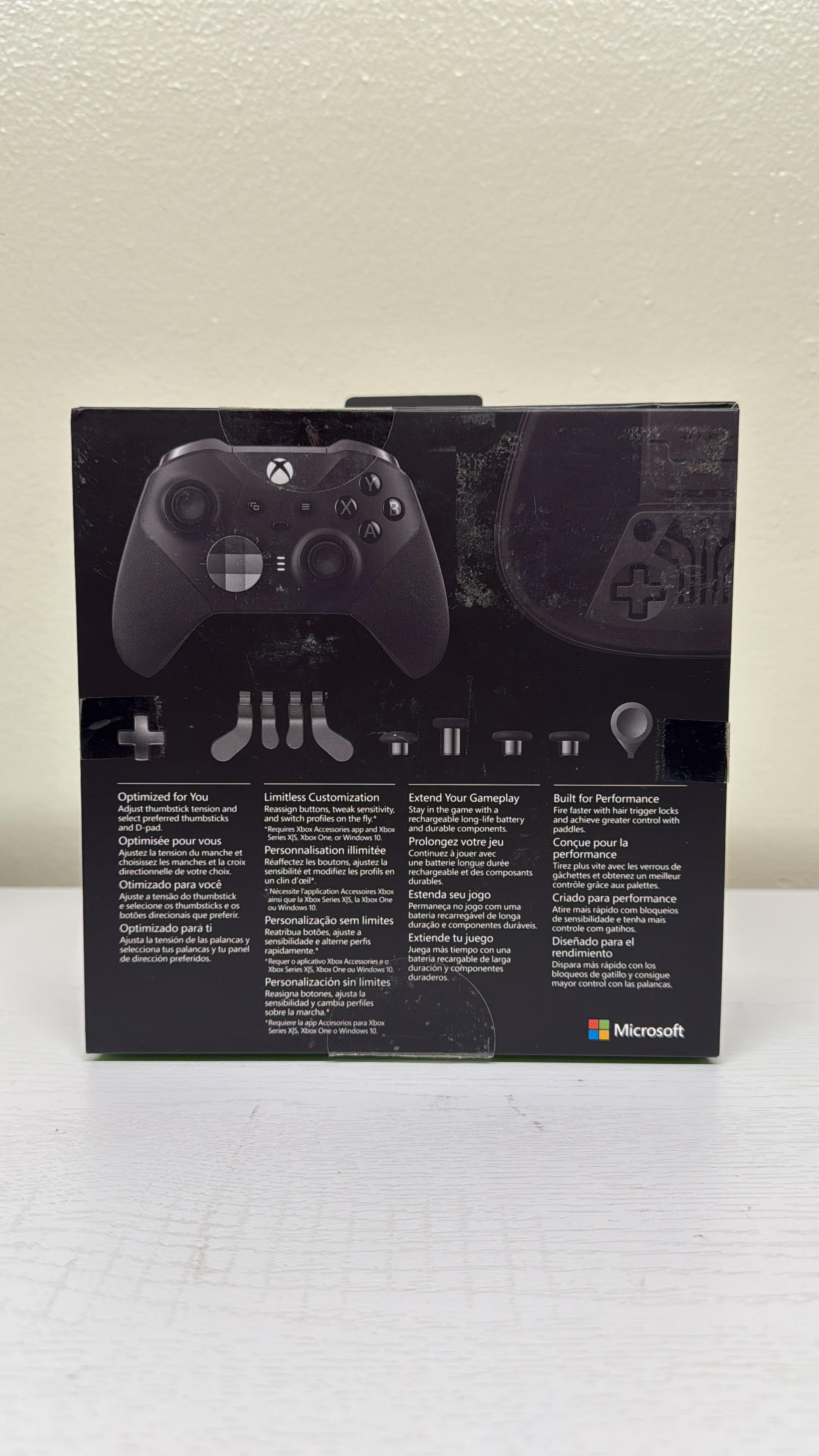 Xbox Elite Series 2 Core Wireless Gaming Controller – Black (Lightly Used)