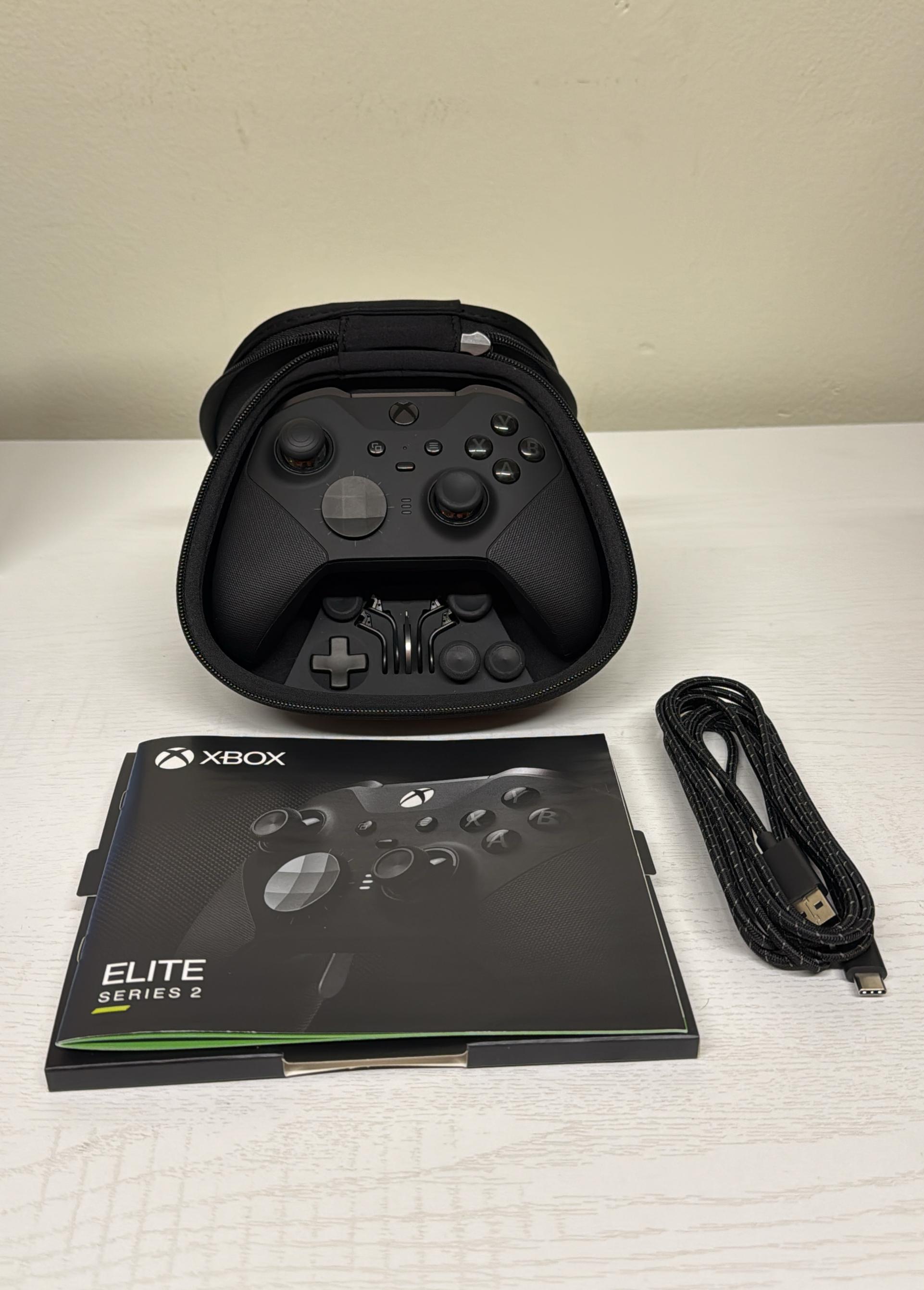 Xbox Elite Series 2 Core Wireless Gaming Controller – Black (Lightly Used)