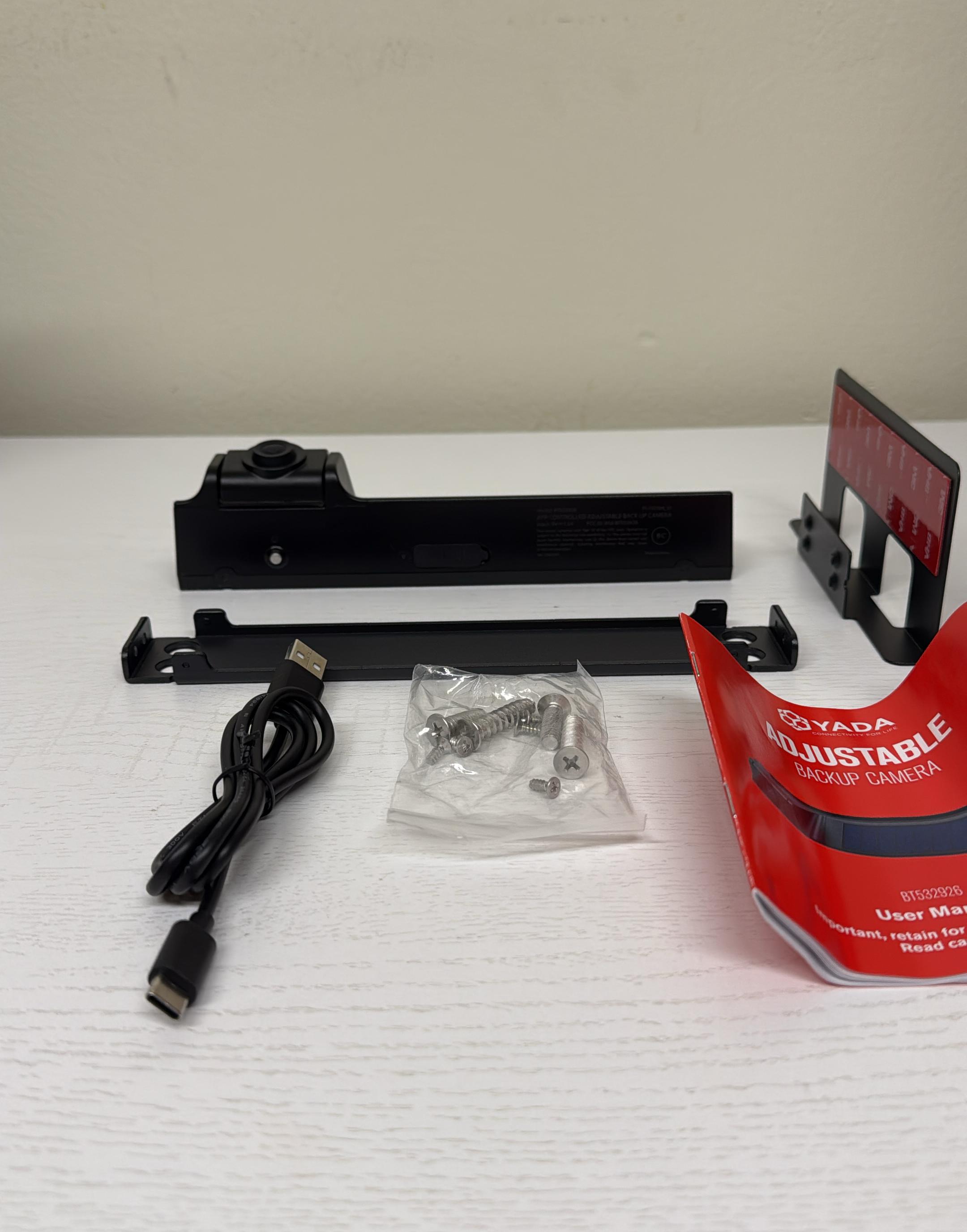 Yada Wireless Adjustable Backup Camera – Solar Powered &amp; App Controlled (Heavily Used)